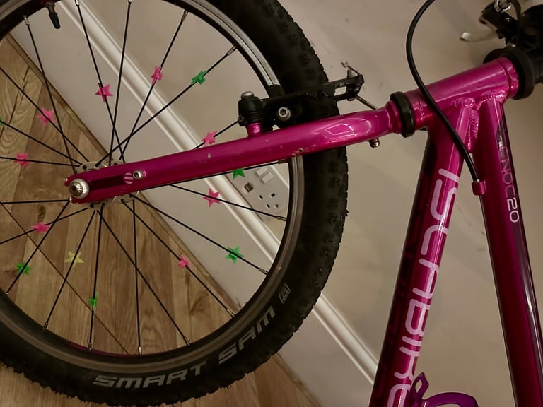 Isla bike pink 20’ wheels