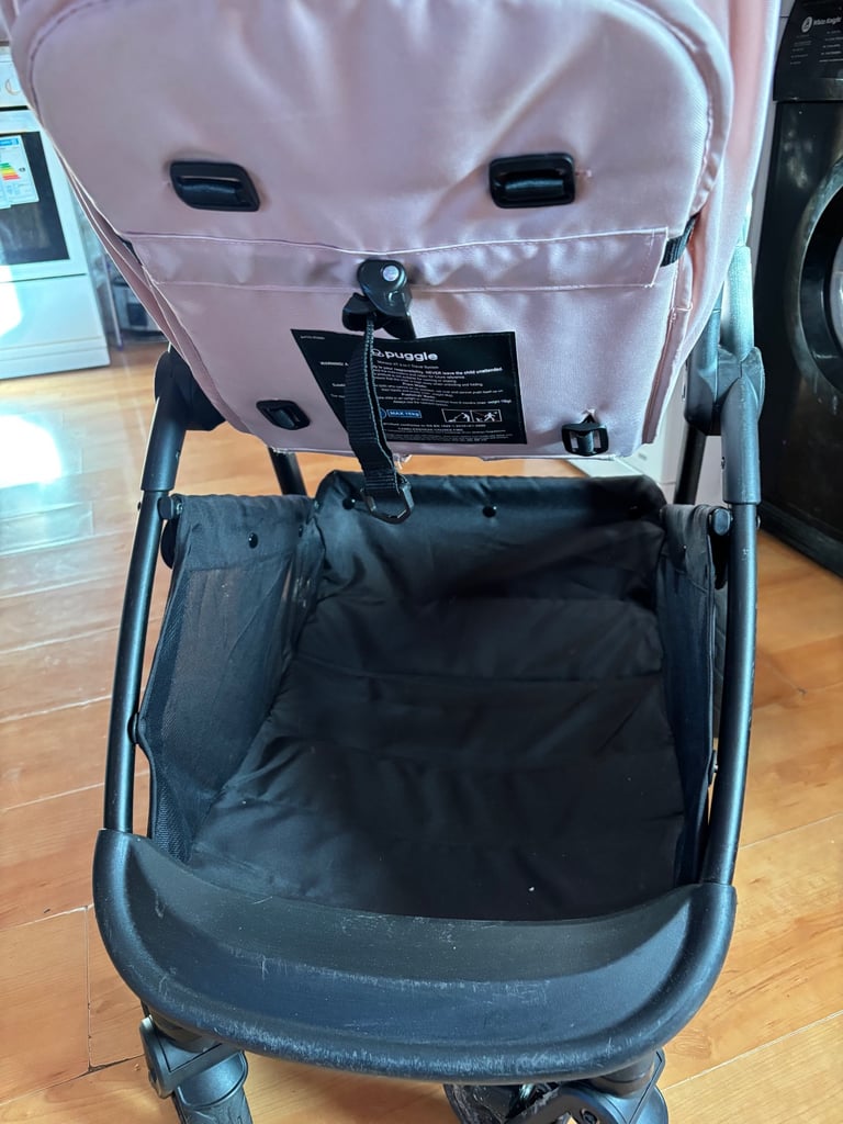 Baby pink pram/travel system/pushchair