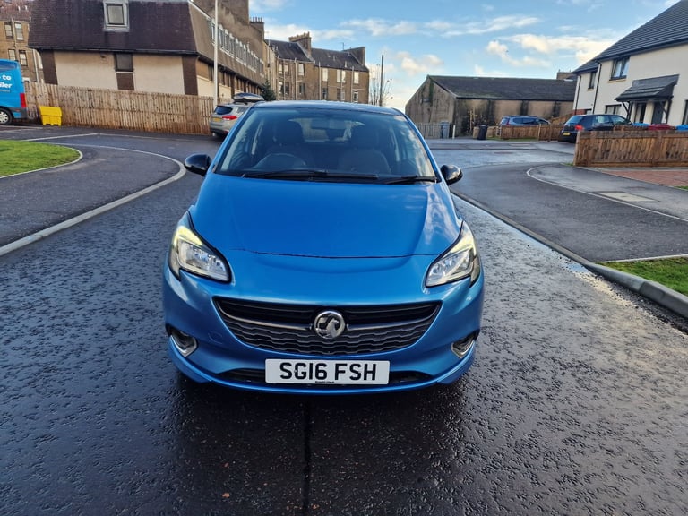 Vauxhall, CORSA,limited edition baby blue Hatchback, 2016, Manual, 1398 (cc), 3 doors