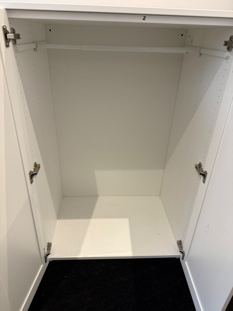 FREE DELIVERY IKEA PLATSA WHITE CHILDRENS WARDROBE GREAT CONDITION