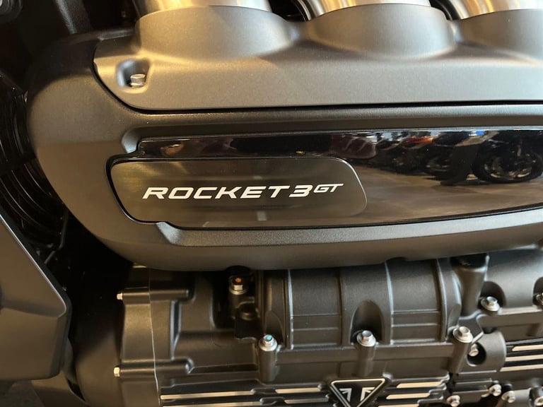 2025 Triumph Rocket 3 GT STORM Petrol black 6 Speed