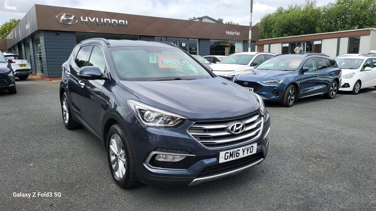 image for 2016 Hyundai Santa Fe 2.2 CRDi Blue Drive Premium SUV 5dr Diesel Auto 4WD Euro 6 (s/s) (7 Seat) (...