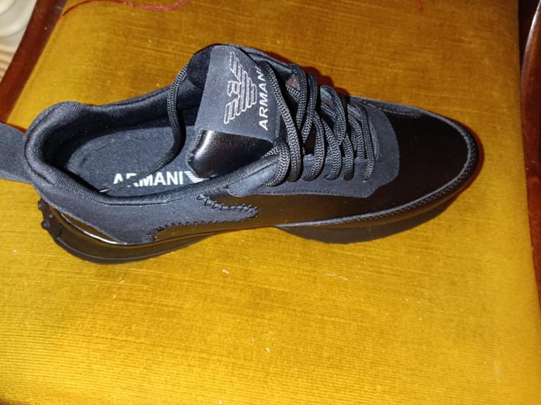 Men armani shoes comfortable ortho stylish size 7