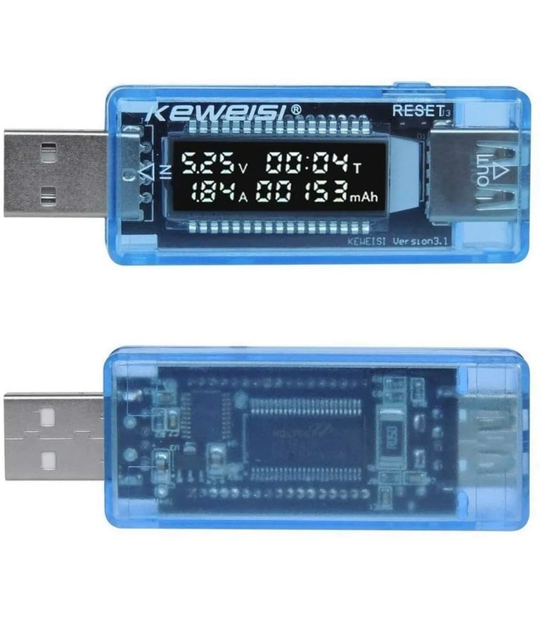 LCD USB Detector USB Volt Current Voltage Doctor Charger Capacity Pow