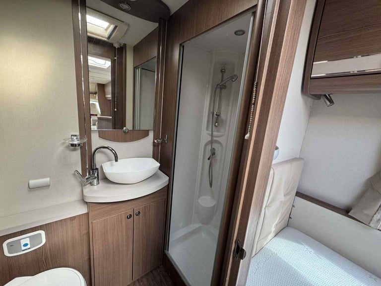 2018 ELDDIS MAJESTIC 285 4 BERTH FIXED BEDS MOTORHOME WITH ONLY 29K MILES ANDERSON MOTORHOME SALES