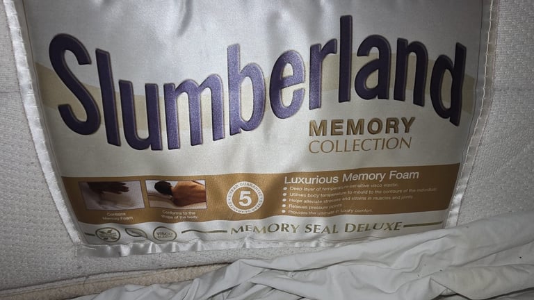 Luxurious deep heavy high quality king mattress - pocket sprung memory foam