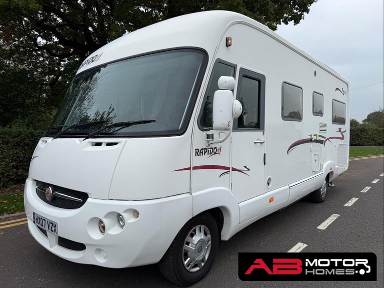 RAPIDO 9087DF | A CLASS FIXED BED | 4 BERTH 4 BELTS | RARE 3.0L