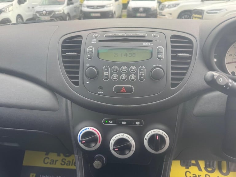 2010 Hyundai i10 1.2 Comfort 5dr HATCHBACK PETROL Manual