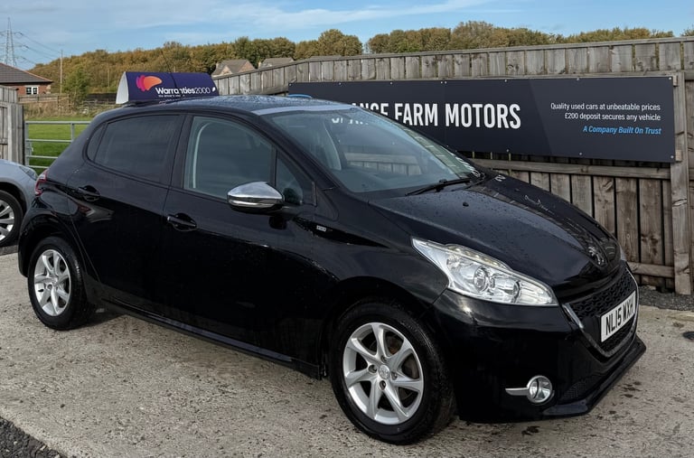 2015 Peugeot 208 1.4 HDi Style 5dr HATCHBACK Diesel Manual