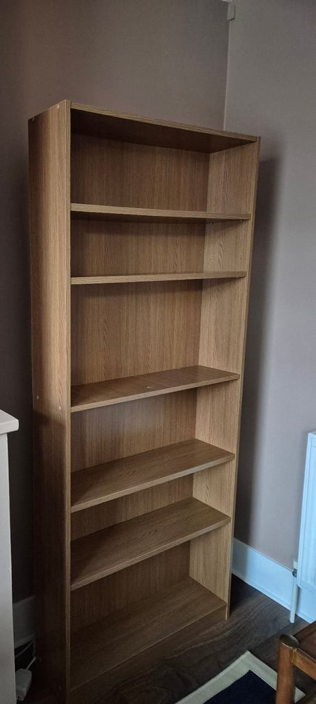 Wooden bookcase