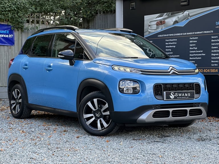 2018 Citroen C3 AirCross 1.2 PureTech Petrol Manual Feel 5 Door Hatchback Blue.