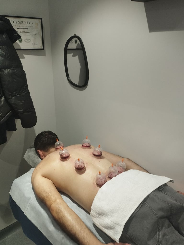 Free zamzam water + miswak (hijama)