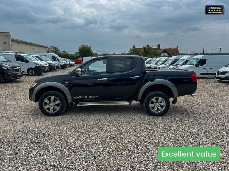 2007 Mitsubishi L200 Crew Cab 4X4 4WD Warrior Air Con NO VAT Pickup Diesel Manual