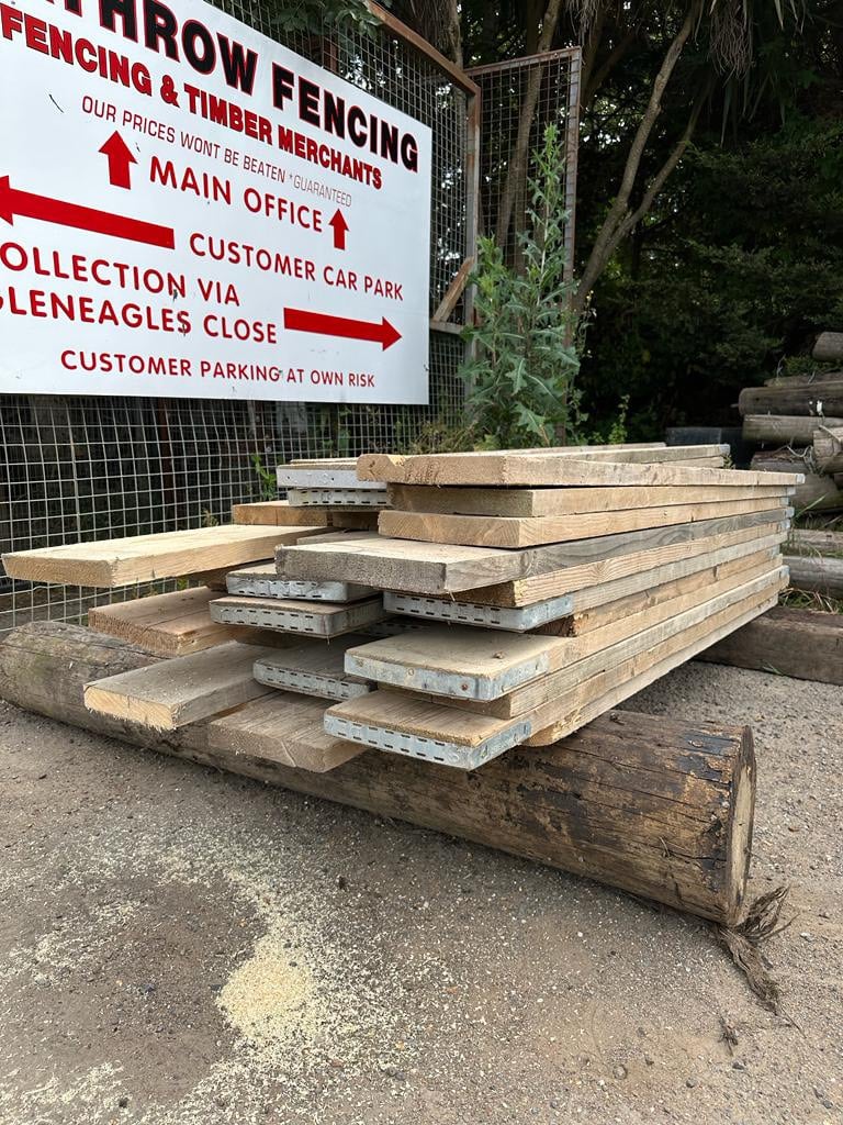 Reclaimed scaffold board 