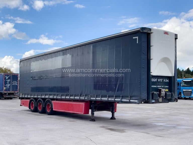 SDC 4500MM CURTAINSIDE TRAILER 