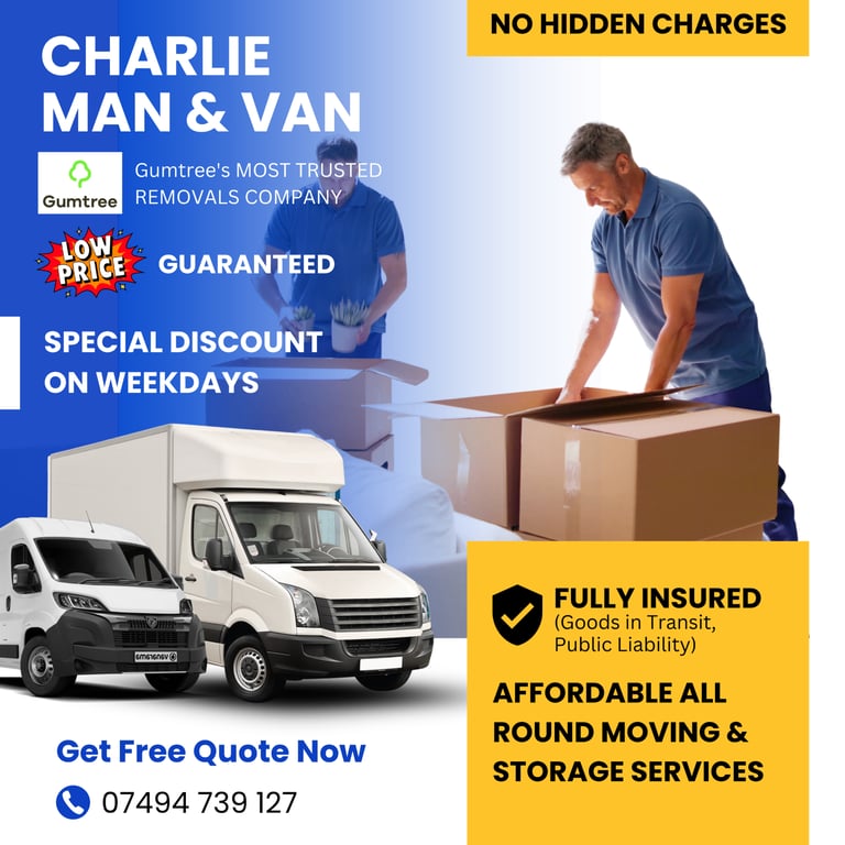 MAN WITH A VAN DELIVERY AND HOUSE OFFICE REMOVAL♻️RUBBISH♻️WASTE COLLECTION♻️ JUNK CLEARANCE SERVICE