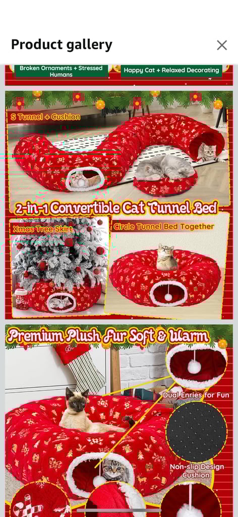 2in1 cat tunnel