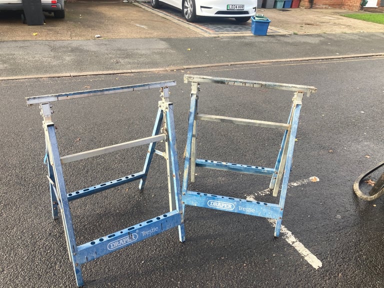 image for Two Draper  work trestles used £25 the pair 