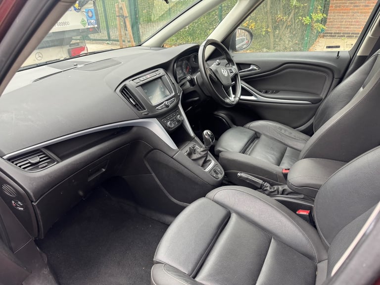 2018 VAUXHALL ZAFIRA 1.4 PETROL TURB 7 LEATHER SEATS /SAT/NAV/SRI MODEL/ galaxy/estima/ Sharon 