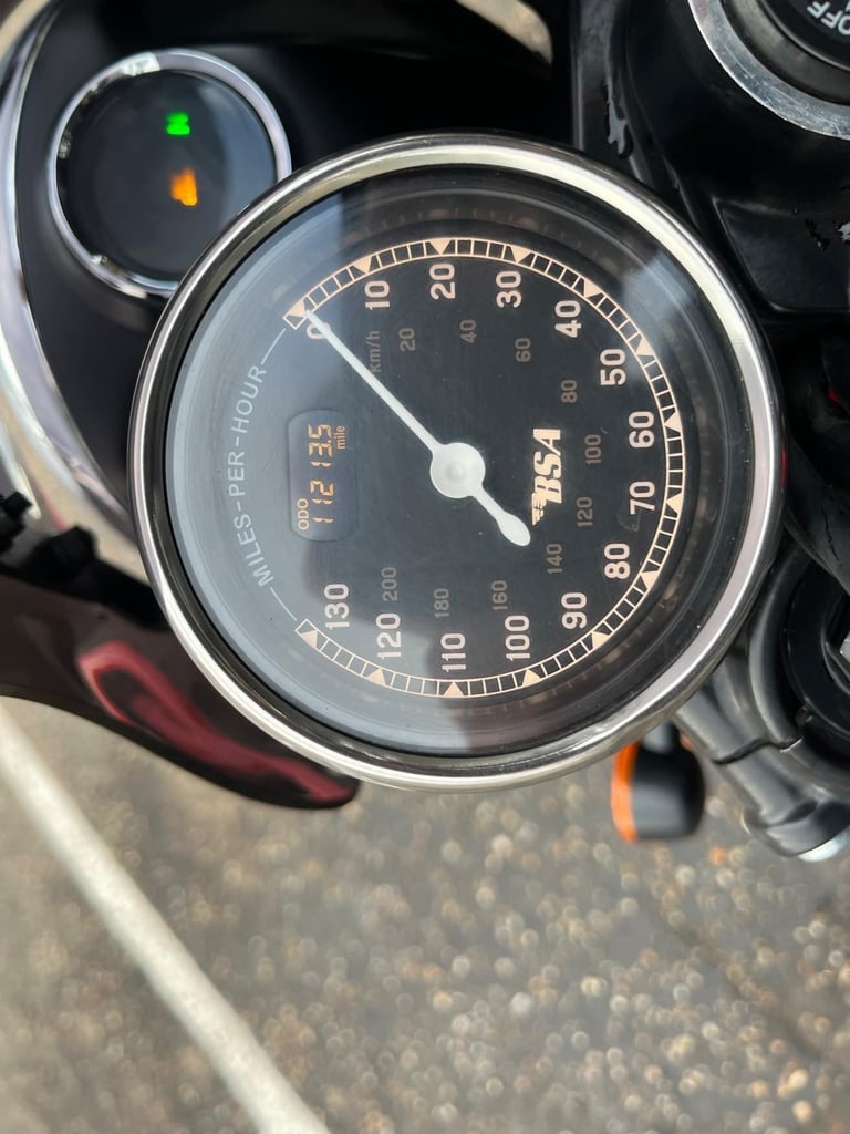 BSA Gold Star 650cc Classic Motorcycle Insignia Red 11213 Miles 2024