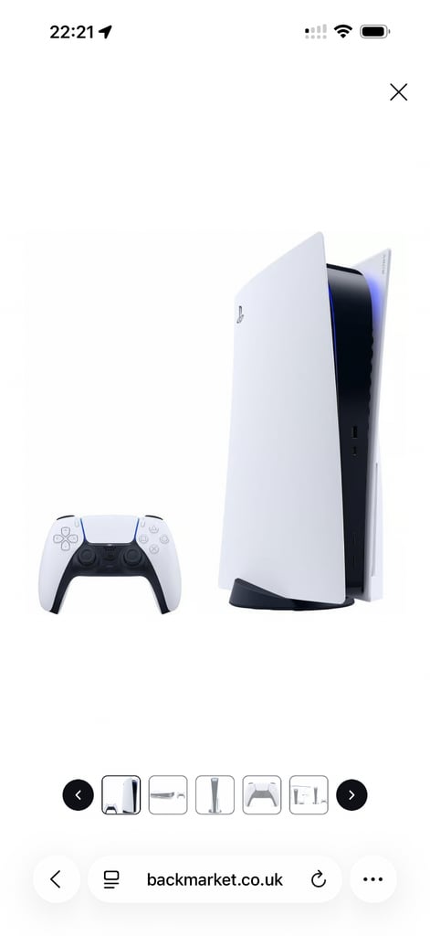 image for Playstation 5 original (Disc reader) + 2 controllers