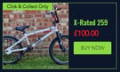 For Sale | X-Rated 259 | Supplied by CycleRecycle