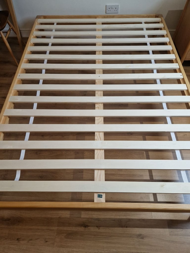 La Redoute Agura Solid Ash Platform Double Bed