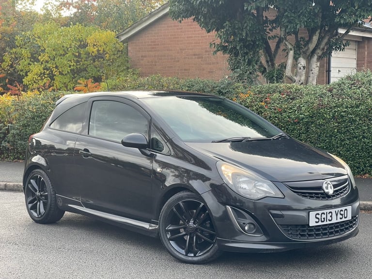 image for 2013 VAUXHALL CORSA 1.4T BLACK EDITION**HPI CLEAR - LONG MOT - IDEAL FIRST CAR**
