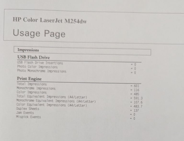 HP Color LaserJet Pro M254dw A4 Colour Laser Printer (Wi-Fi)