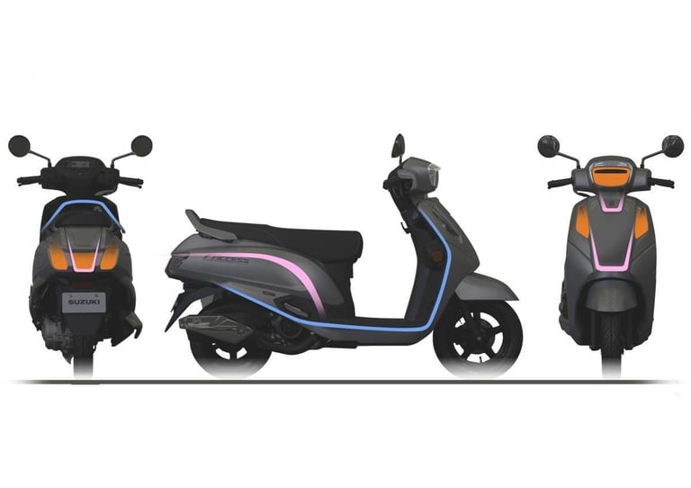 2025 Suzuki UZ125 Address, 125 Scooter, Twist and go