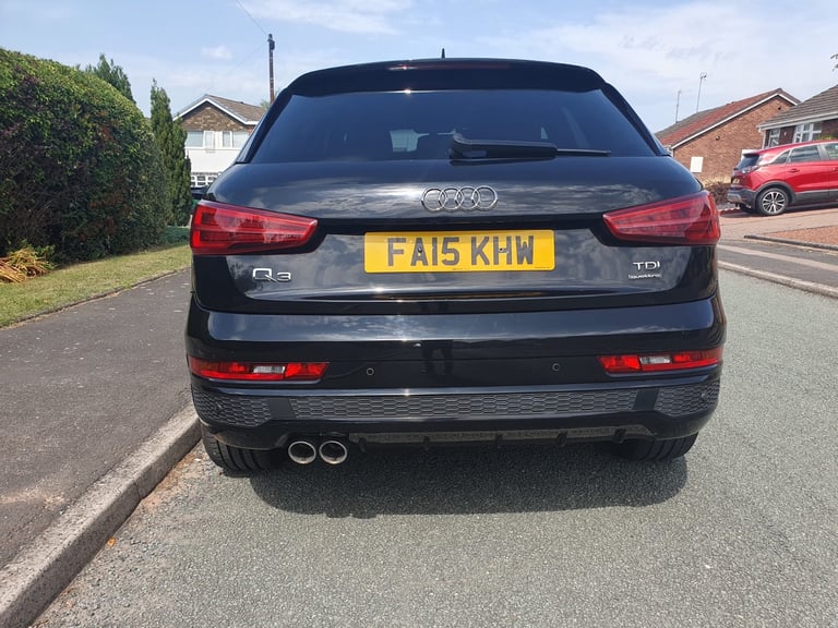 2015 Facelift*Audi Q3 S-Line +*Quattro 4WD*Rare Panoramic roof*2.0 TDI 150 BHP*Only 96k