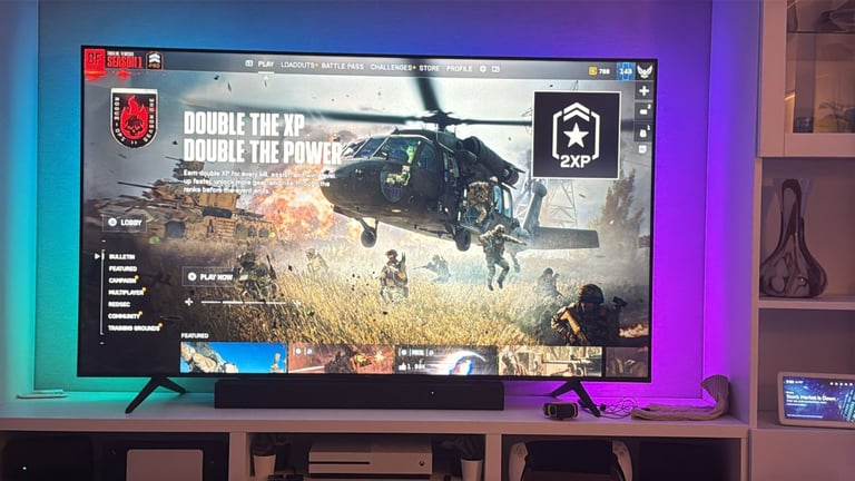 image for TLC 65” Smart TV with Google. 