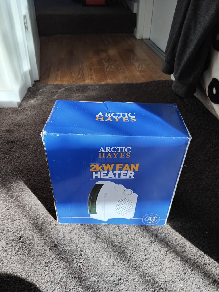 Fan heater thermostat controlled new