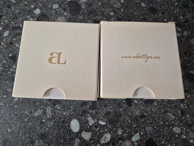 2x Abbott Lyon Crystal Butterfly Sphere Chain Necklace