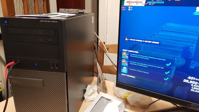 Good gaming pc FORTNITE, E3 = i5-3450 3.5GHz, K2200 4GB, 12 GB RAM, 500GB  HDD, Win 10 pro | in Leicester, Leicestershire | Gumtree