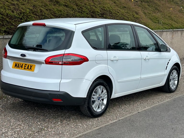 2014 Ford S-Max 1.6 TDCi Zetec 5dr (1 year warranty and breakdown cover) MPV Diesel Manual