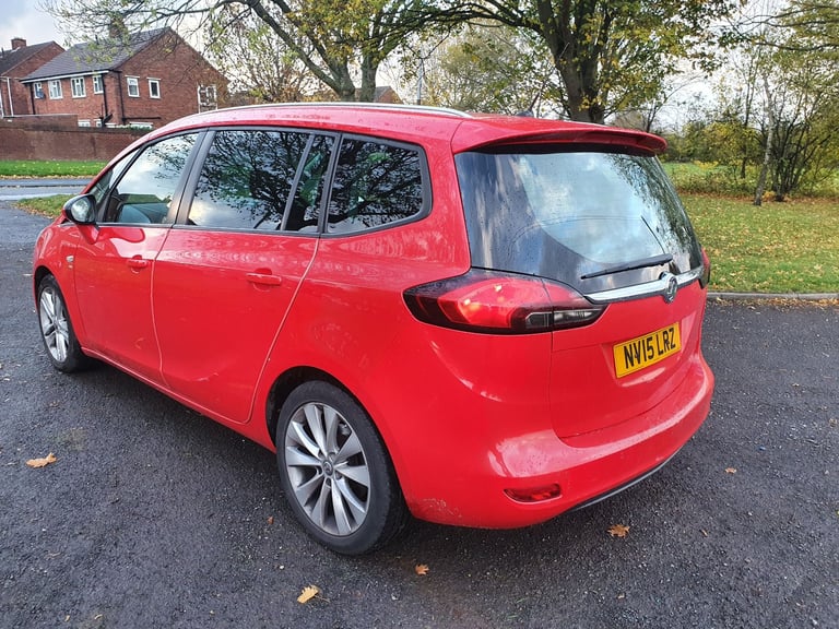 Vauxhall zafira tourer sri 2.0 cdti 2015 15 reg 7 seater 6 speed fsh mot 2026 runs great 