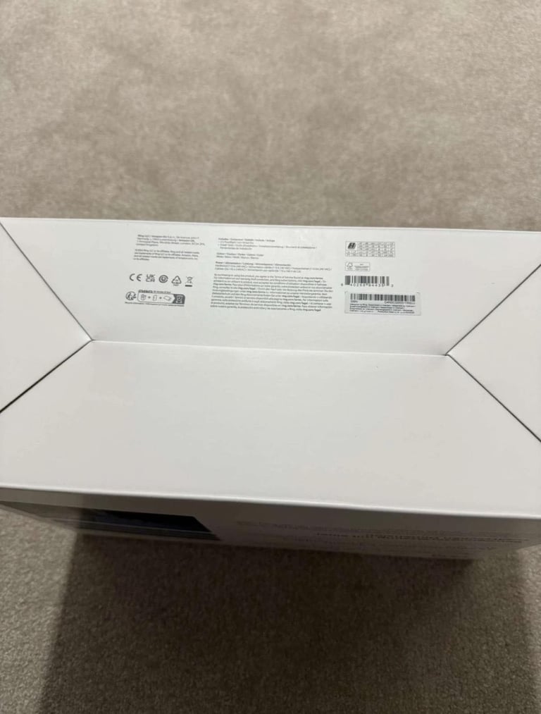 Brand New Sealed Ring Floodlight Cam Wired Pro – White – £150 (RRP £219.99)