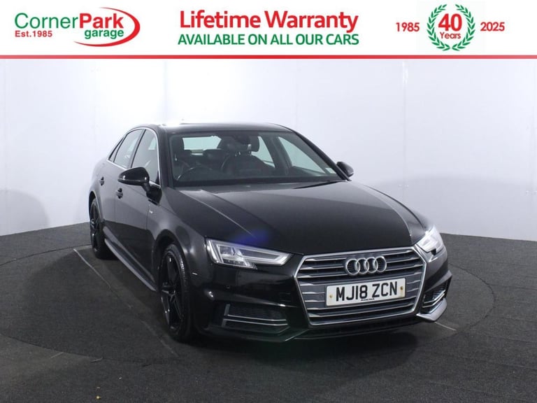 image for 2018 Audi A4 1.4 TFSI S line Saloon 4dr Petrol Manual Euro 6 (s/s) (150 ps) Saloon Petrol Manual