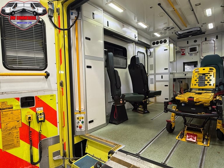 2015 Mercedes-Benz Sprinter 519 CDI MWB Automatic Ex-NHS Ambulance Service + VAT NA DIESEL Automatic