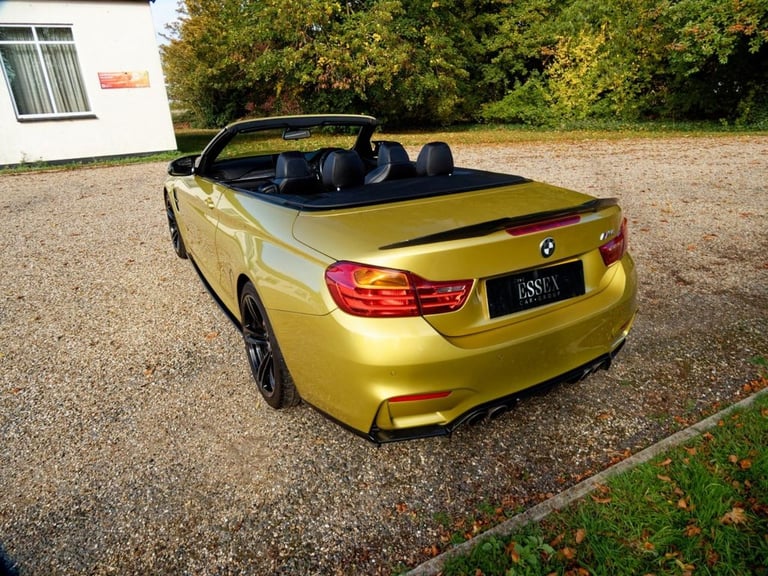 2015 M BMW M4 3.0 BITURBO CONVERTIBLE 2DR PETROL DCT EURO 6 (S/S) (431 PS)