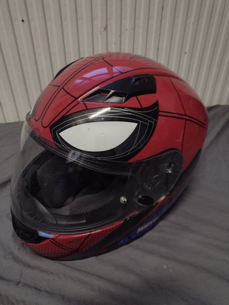 HJC CS-15 Spider-Man Motorcycle Helmet – Size L (59–60 cm) – Used