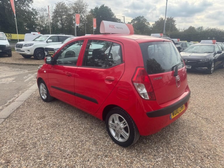 2010 Hyundai i10 1.2 Comfort 5dr HATCHBACK PETROL Manual