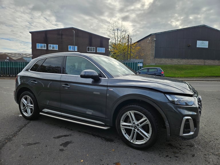 2021 21 AUDI Q5 40 TDI Quattro S Line 5dr S Tronic Damaged Salvage