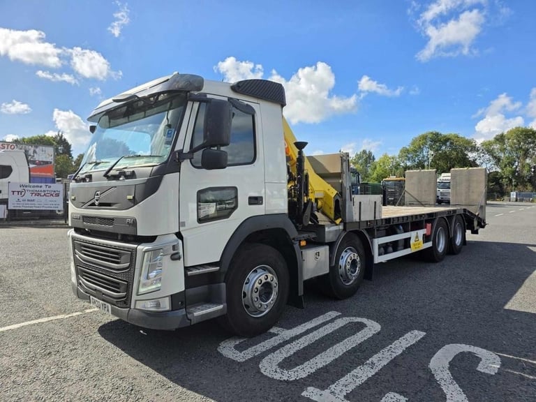 2020 Volvo FM430 8X4 27ft Beavertail/ Flat