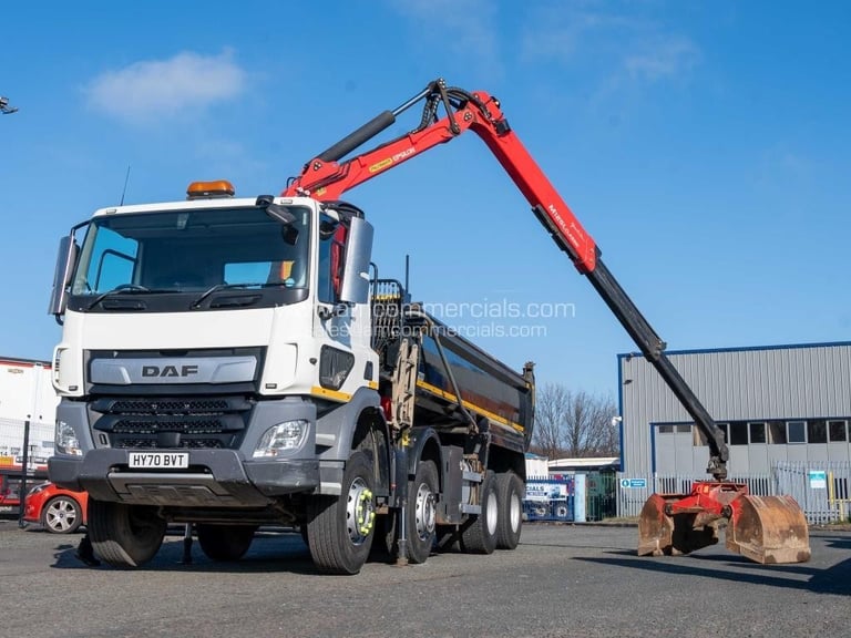 2020 (70) DAF CF 410 TIPPER GRAB 32 TONNE 8X4