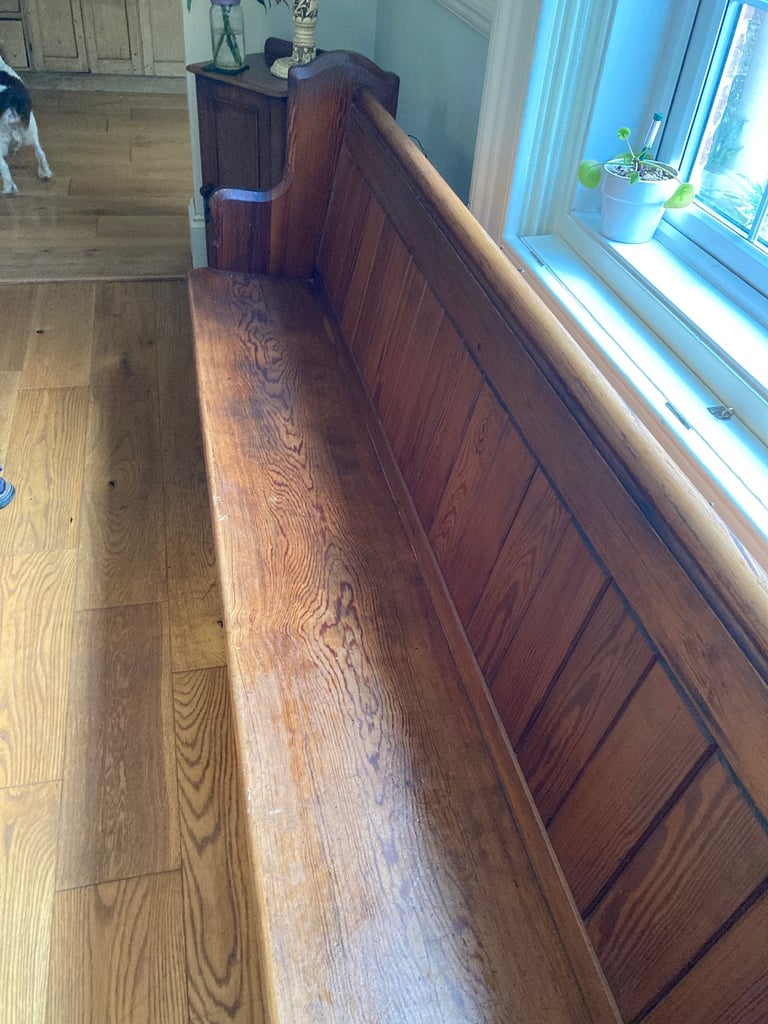 Church pew large