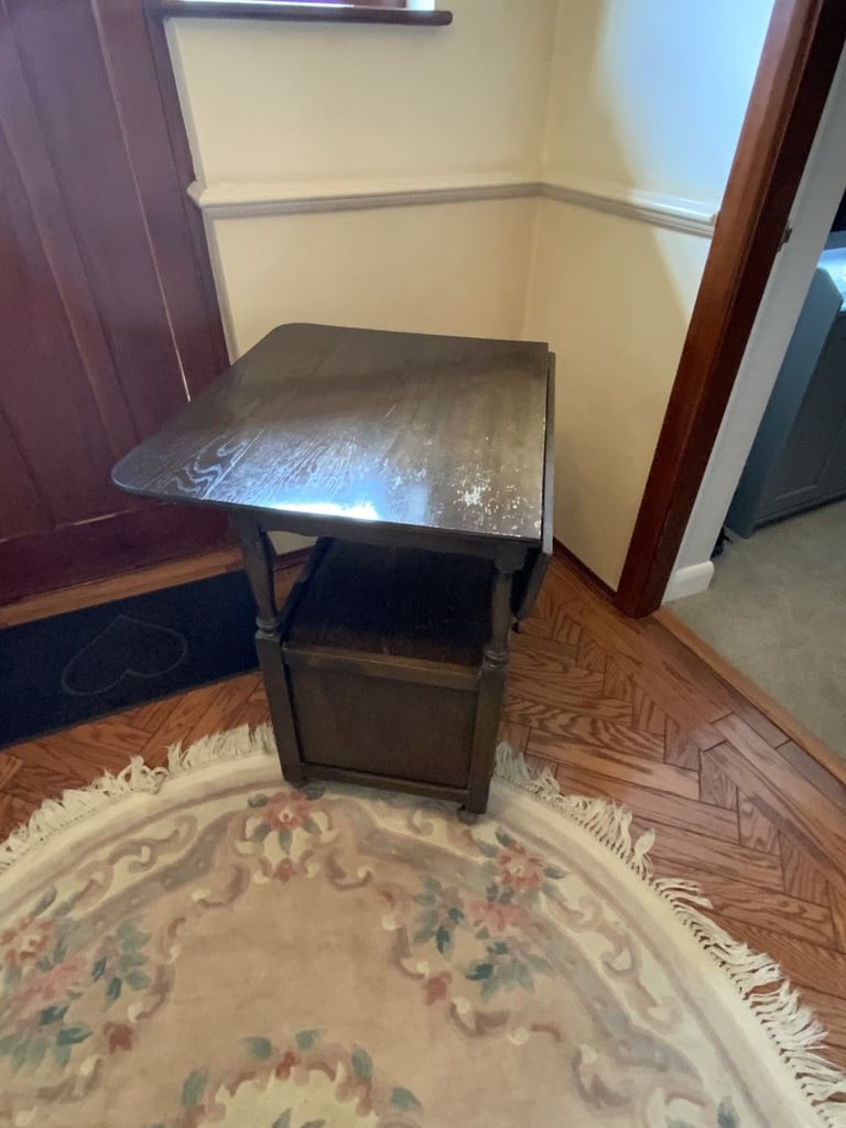 image for Dark Oak Table Trolley