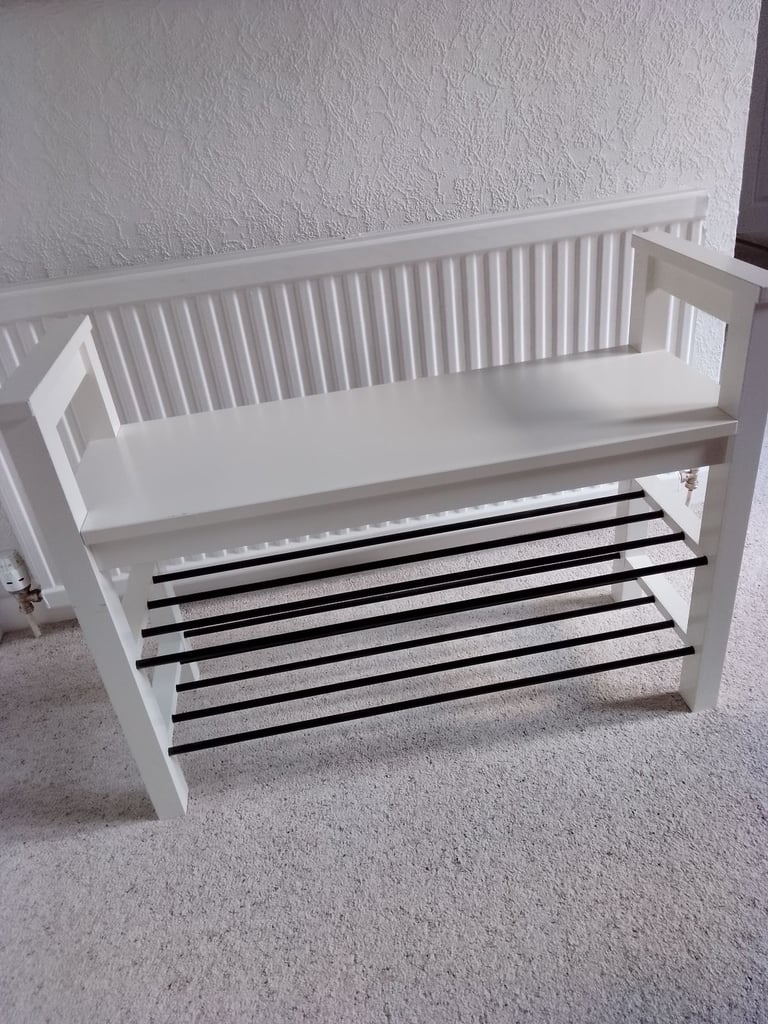 Ikea Hemnes shoe bench seat- 85 cms long