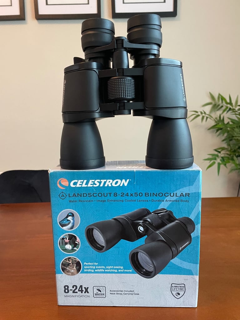 Zoom binoculars 